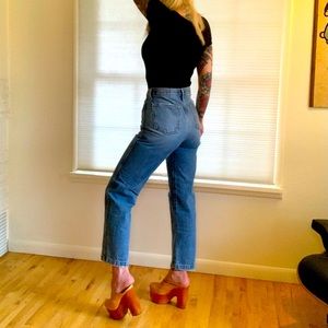 High rise vintage style Boyish brand jeans Anthropologie